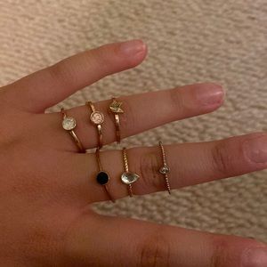 H&M 6 ring set